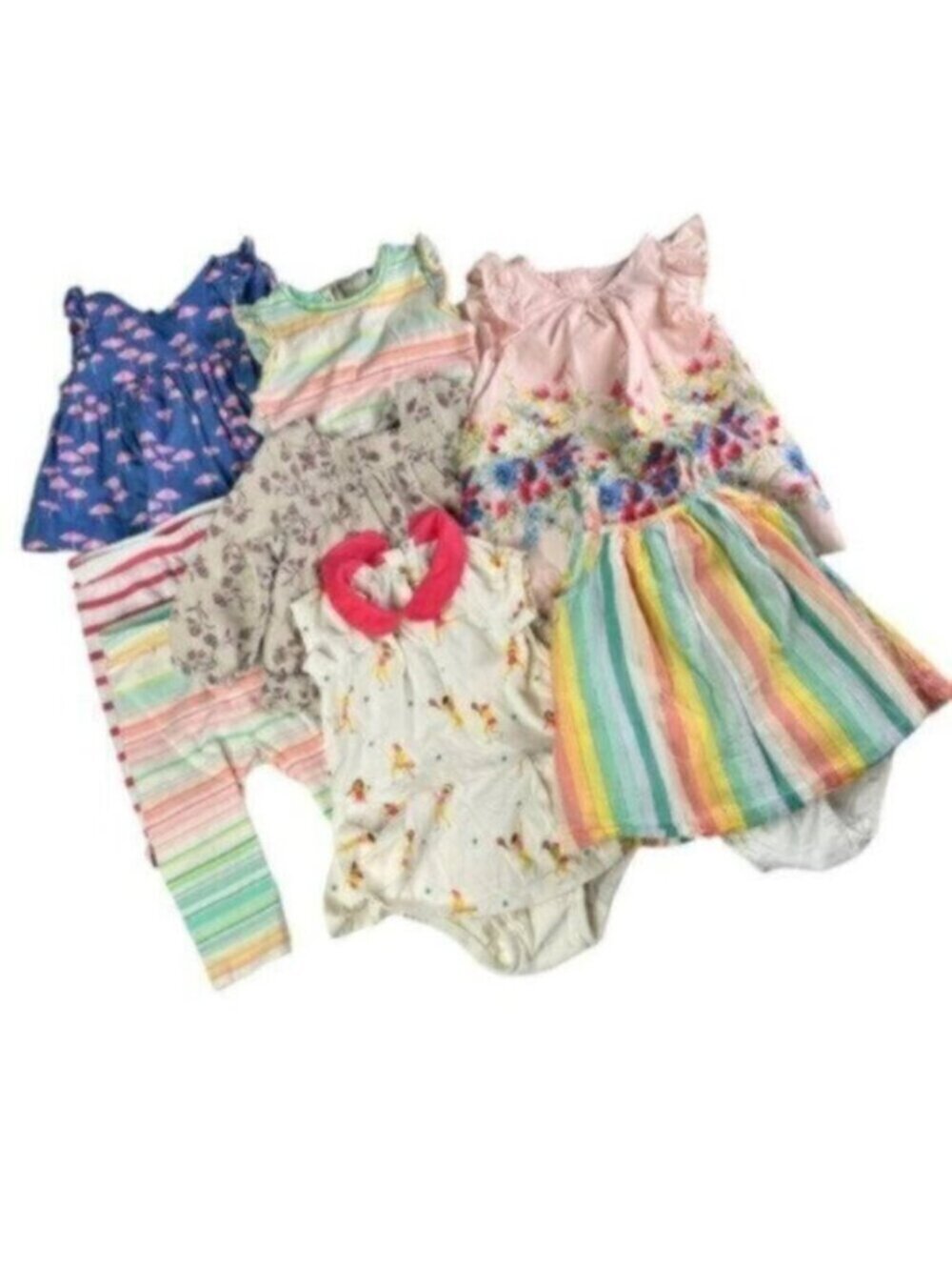 Baby GAP | 11 Piece Girl Bundle Dresses Bloomers Leggings Tops Size 3-6 Month